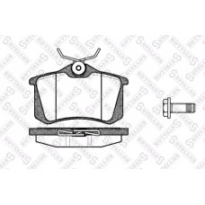 Колодки задние VAG, RENAULT, PSA (17 мм) (STELLOX)