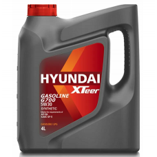 Масло моторное синтетическое 5W-30 HYUNDAI XTEER GASOLINE G700 (4 л.) (HYUNDAI XTEER)