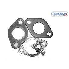 Фланцы глушителя 45x45 (ремкомплект с болтами) (TRANSMASTER)