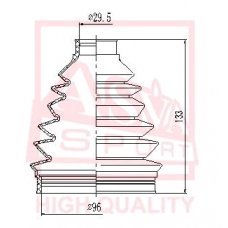 Пыльник ШРУСа наружный MERCEDES W164 (ML), W251 (ASVA)