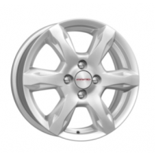 Диск колесный литой R15 6J 4x100/60.1 ET50 (серебро) (КИК)