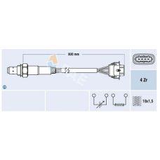 Лямбда-зонд OPEL ASTRA G,H, VECTRA B,C, SAAB (FAE)