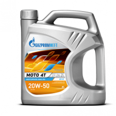 Масло моторное MOTO 4X-тактное 20W-50 GAZPROMNEFT (4 л.) (GAZPROMNEFT)