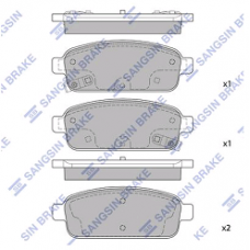 Колодки задние OPEL ASTRA J, MOKKA, CHEVROLET CRUZE, ORLANDO (HI-Q)