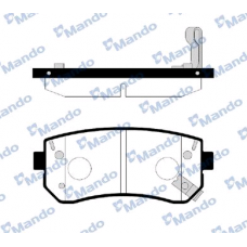 Колодки задние HYUNDAI CRETA, I30, IX35, KIA CEED, RIO 2, SPORTAGE (MANDO)