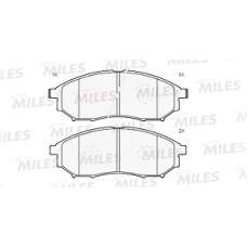 Колодки передние NISSAN PATFINDER R51, MURANO Z50, QASHQAI +2 (MILES)