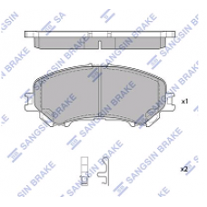 Колодки передние NISSAN QASHQAI J11, X-TRAIL T32, RENAULT KADJAR (HI-Q)