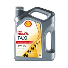 Масло моторное синтетическое 5W-40 SHELL TAXI (4 л.) (SHELL)