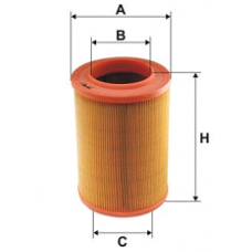 Фильтр воздушный VAG 1.8 - 2.5, 1.9 D, 2.4 D (T4 -> 95) (FILTRON)