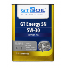 Масло моторное синтетическое 5W-30 GT OIL ENERGY SN/GF-5 (4 л.) (GT OIL)