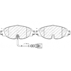 Колодки передние VAG Q3, GOLF 7,8, PASSAT 8, TIGUAN, KAROQ, KODIAQ, OCTAVIA (D=288 1ZA,1ZE) (JEENICE)