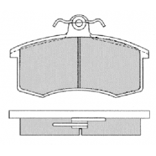 Колодки передние LADA 2108-099, 2114-15 (ALLIED NIPPON)