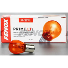 Лампа 12V PY21W BAU15S (21 W) желтая (FENOX)