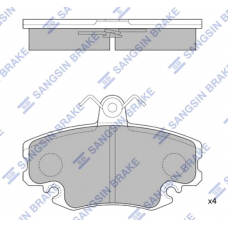 Колодки передние RENAULT CLIO, MEGANE, LOGAN, LARGUS (HI-Q)